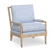 Maine Cottage Tilly Chair | Custom Coastal Armchair | Colorful Occasional Chair 