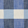 Maine Cottage Checkmate: Denim Fabric By The Yard | Maine Cottage® 