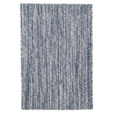 Bella Navy Woven Wool Rug