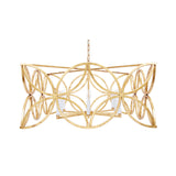Carnegie Gold Leaf Chandelier