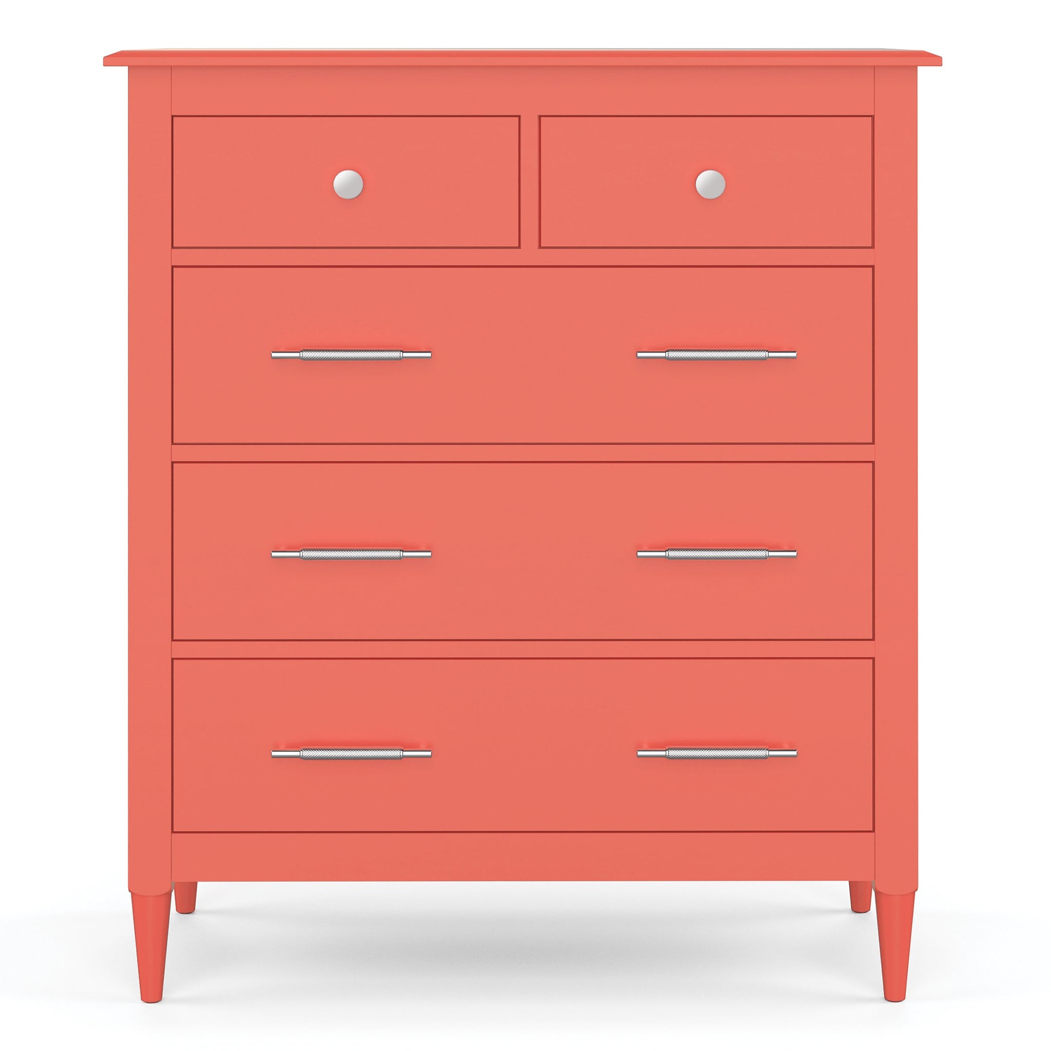Shaker Style 5-Drawer Dresser | Natural Quarter Sawn White Oak Textured Silver | American-Made | Maine Cottage Shaker Style 5-Drawer Dresser | Natural Quarter Sawn White Oak Textured Silver | American-Made | Maine Cottage