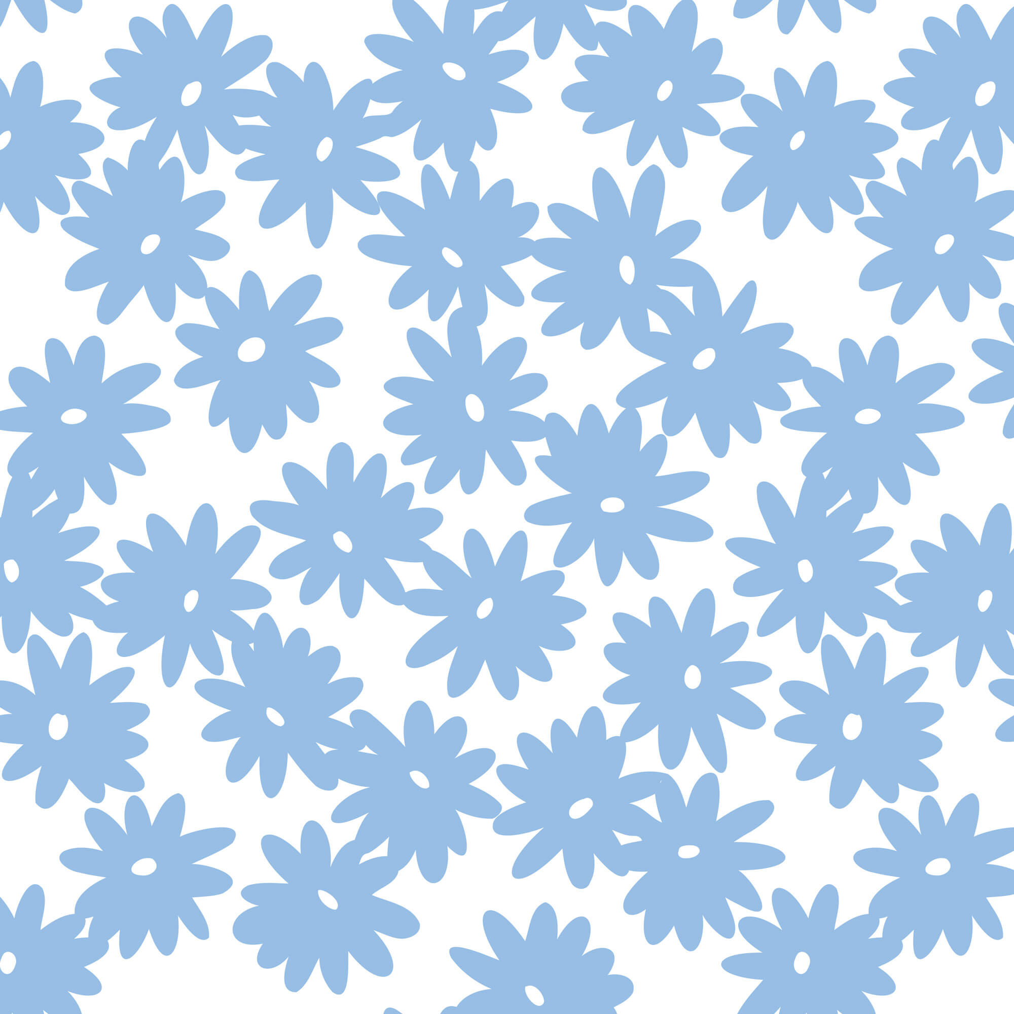Maine Cottage Crazy Daisy: Nikko Blue Fabric By The Yard | Maine Cottage® 