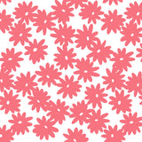 Crazy Daisy: Wild Salmon (fabric yardage)