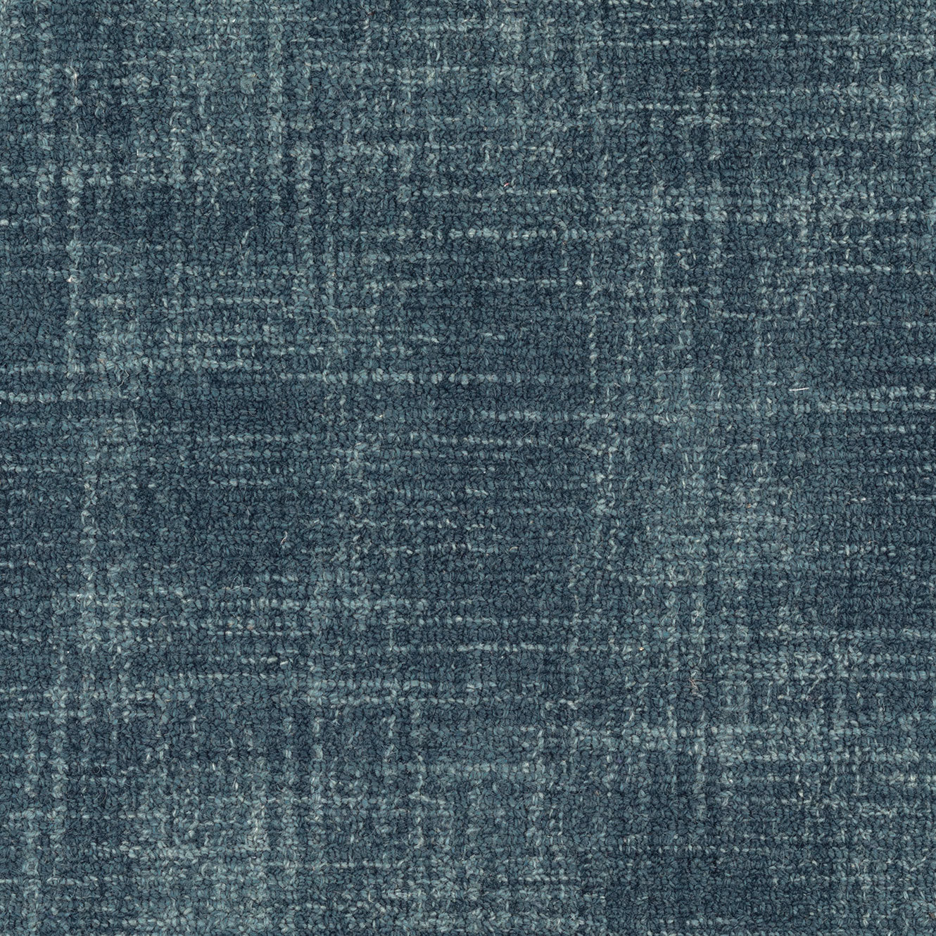 Maine Cottage Crosshatch Wool Micro Hooked Rug - Denim | Maine Cottage¨ 