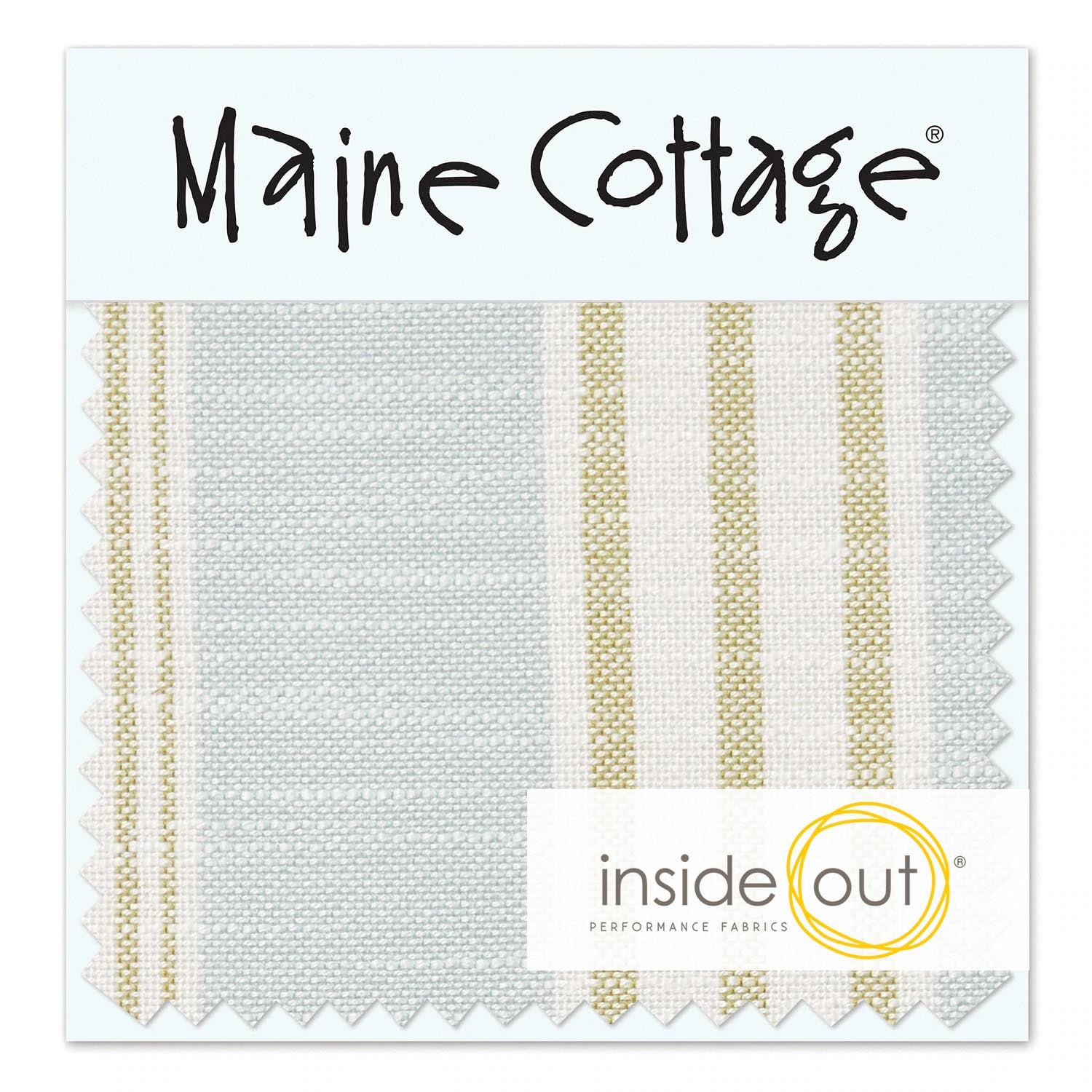 Maine Cottage Laguna: Pear Fabric Sample | Coastal Furniture Fabric Sample 