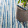 Maine Cottage Francisco Blue Woven Cotton Rug | Rugs | Maine Cottage 