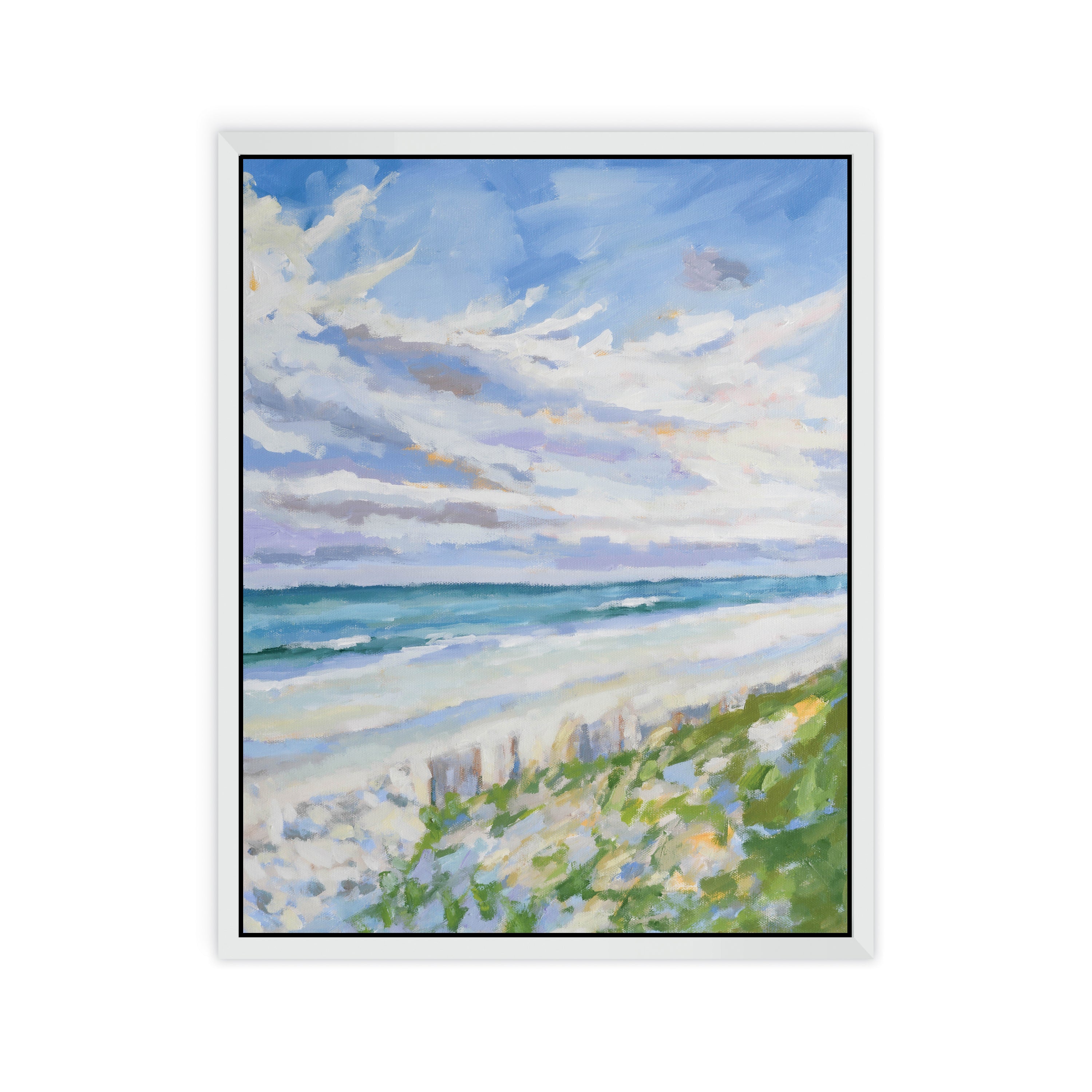 Maine Cottage Beach Walk in Evening by Jordan Connelly for Maine Cottage® 