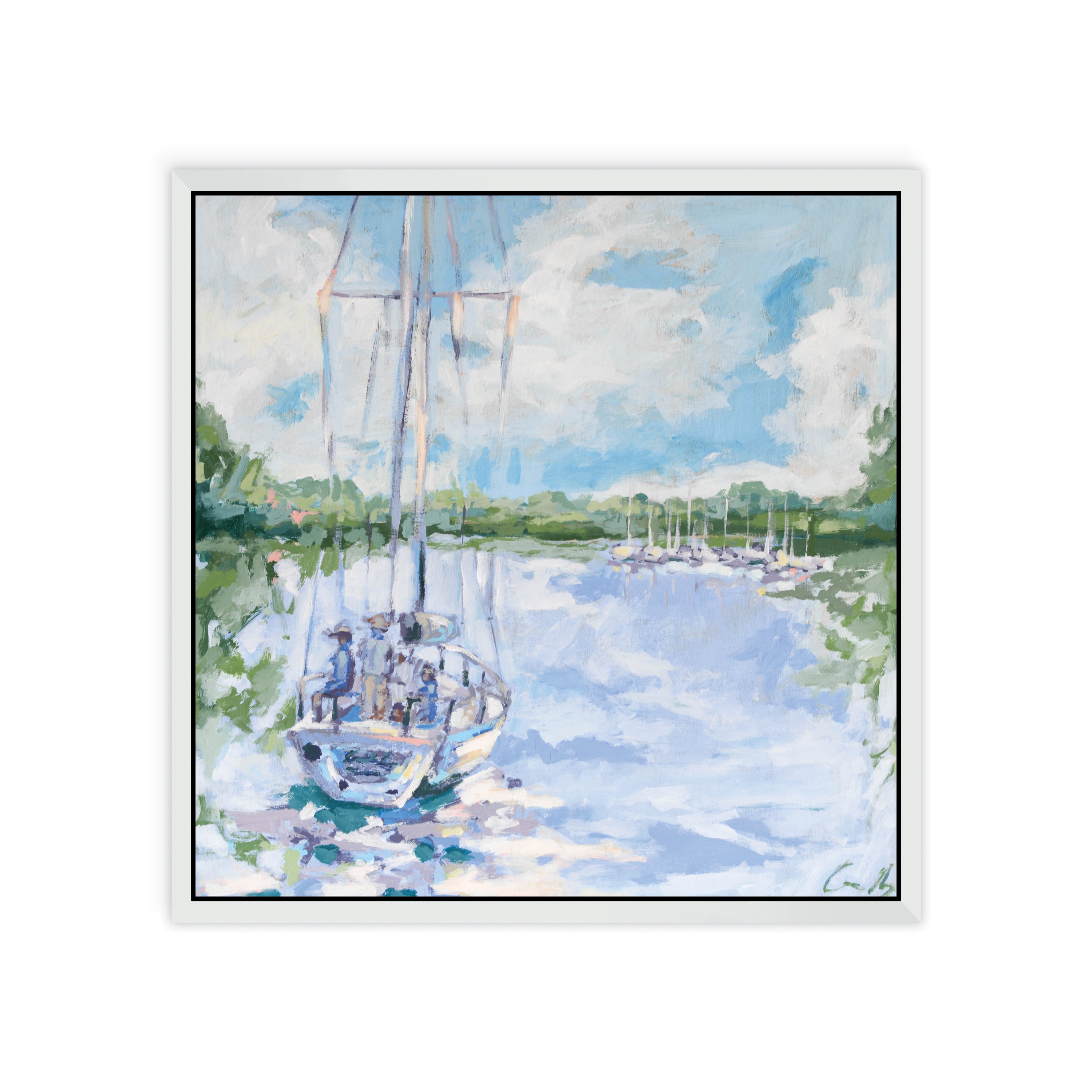 Maine Cottage Return to Port by Jordan Connelly for Maine Cottage® 