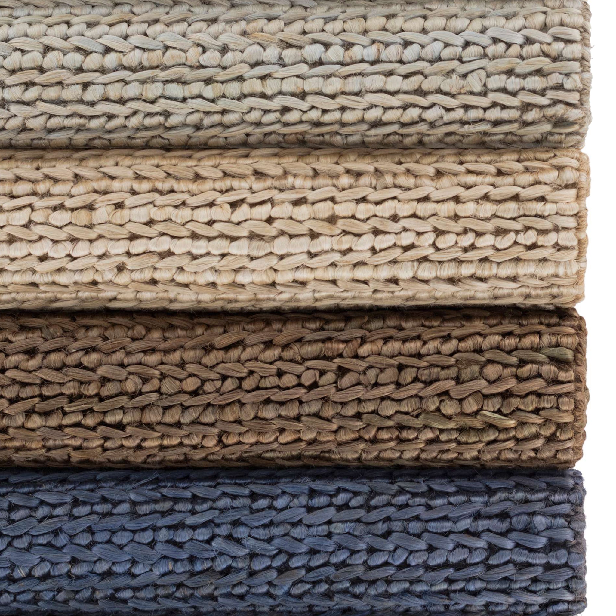 Jute Woven Bleached Oak Rug | Maine Cottage¨