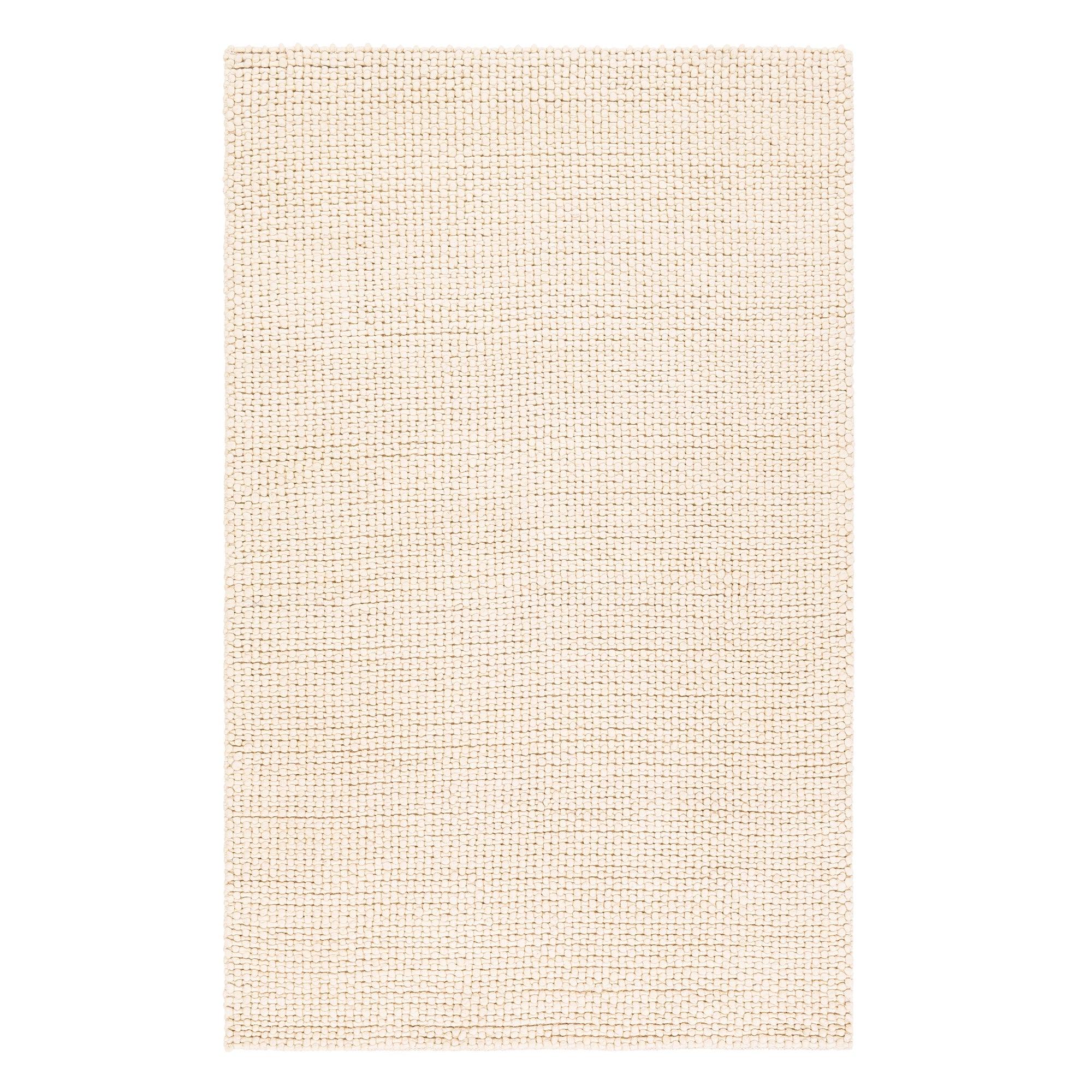 Knobby Rug: Cream – Maine Cottage