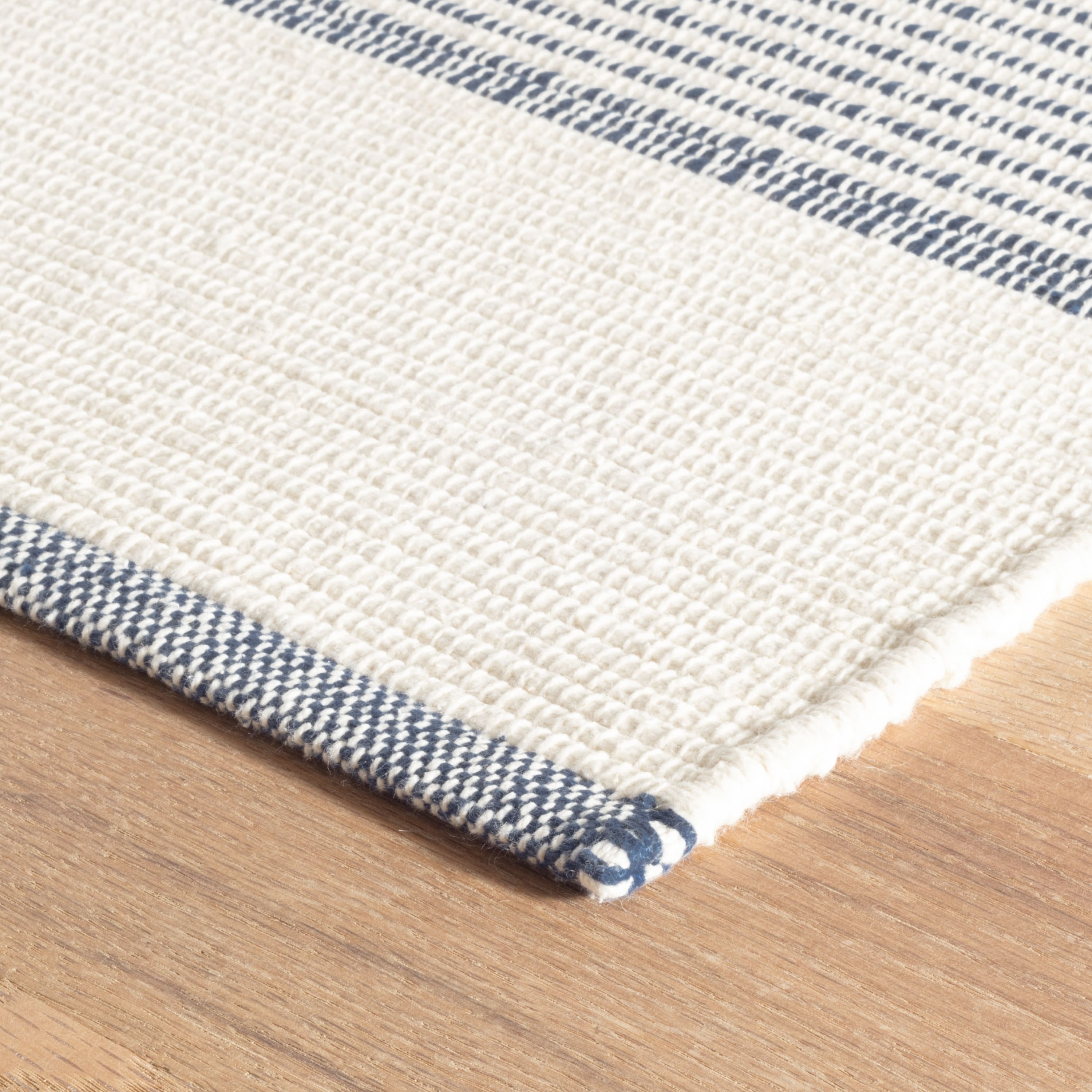 Maine Cottage La Mirada Navy Woven Cotton Rug | Maine Cottage¨ 