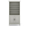 Maine Cottage Margate Bookshelf with Doors by Maine Cottage | Where Color Lives 