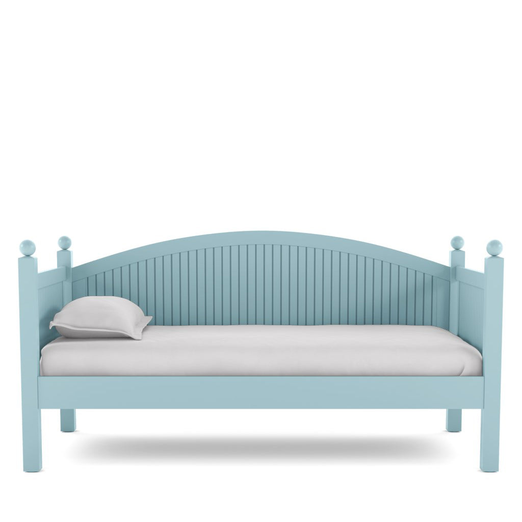 Maine Cottage Island Settee | Wooden Coastal Daybed Handcrafted & Painted 