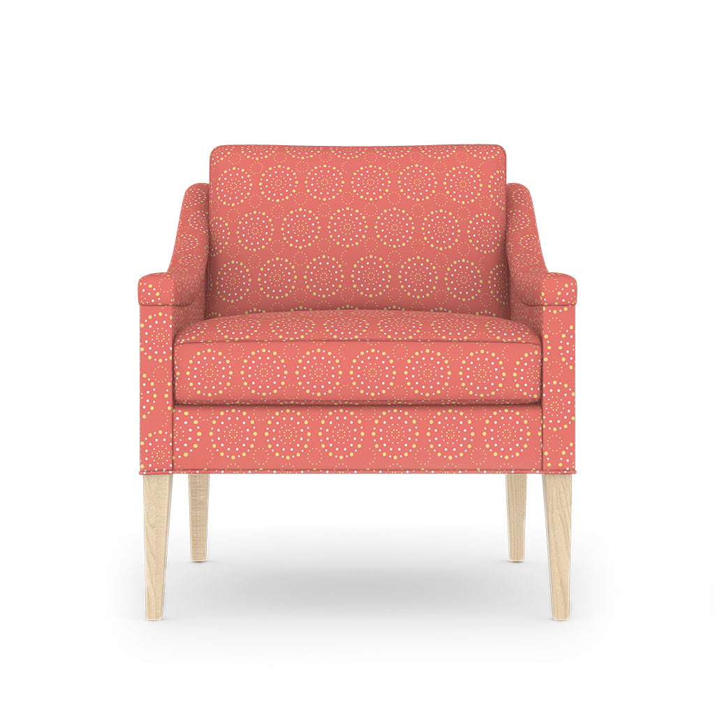 Maine Cottage Fireworks: Wild Salmon Fabric By The Yard | Maine Cottage® 