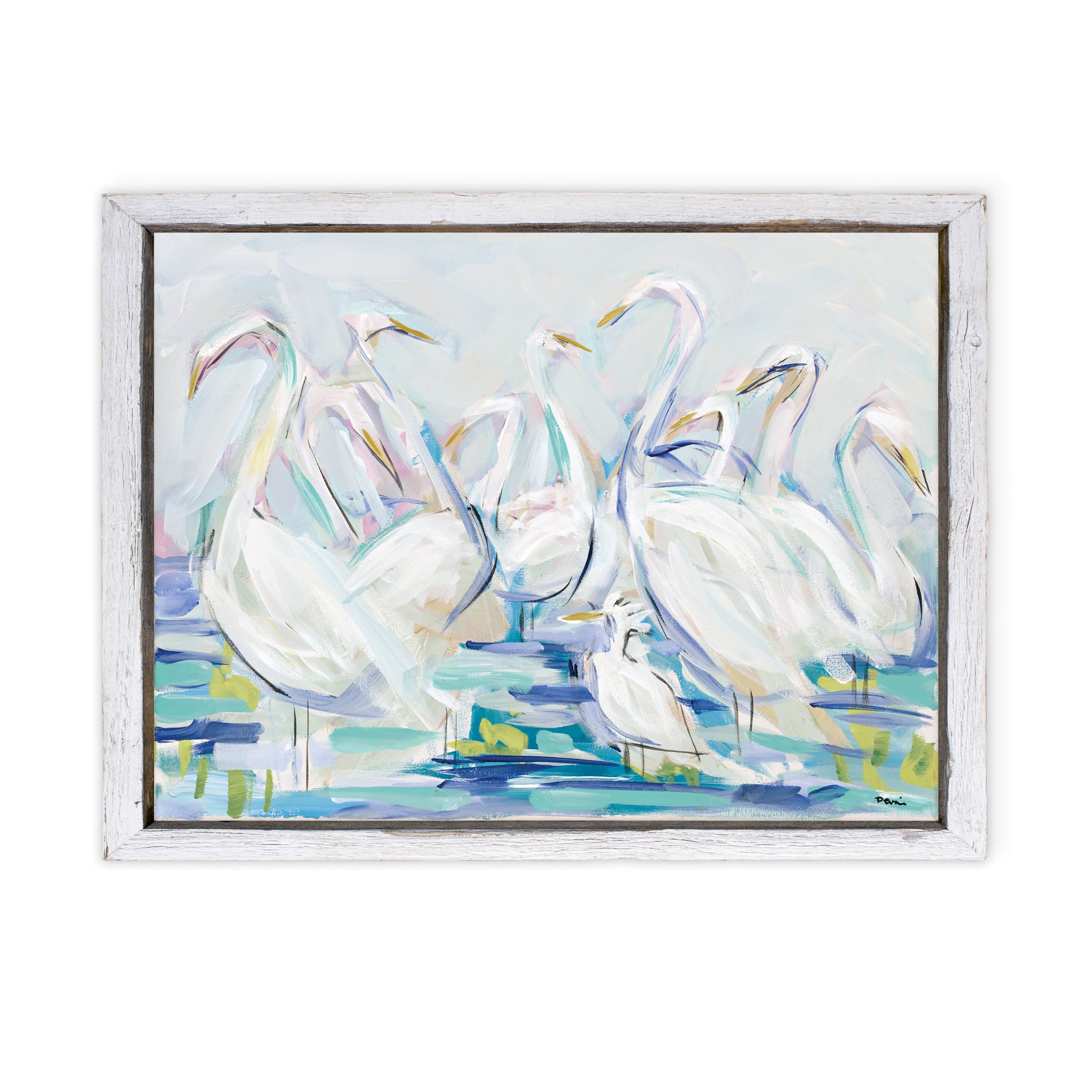 Maine Cottage Egrets Five by Maren Devine for Maine Cottage® 