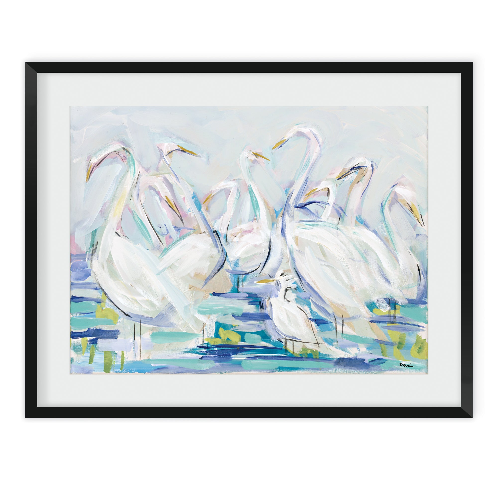 Maine Cottage Egrets Five by Maren Devine for Maine Cottage® 