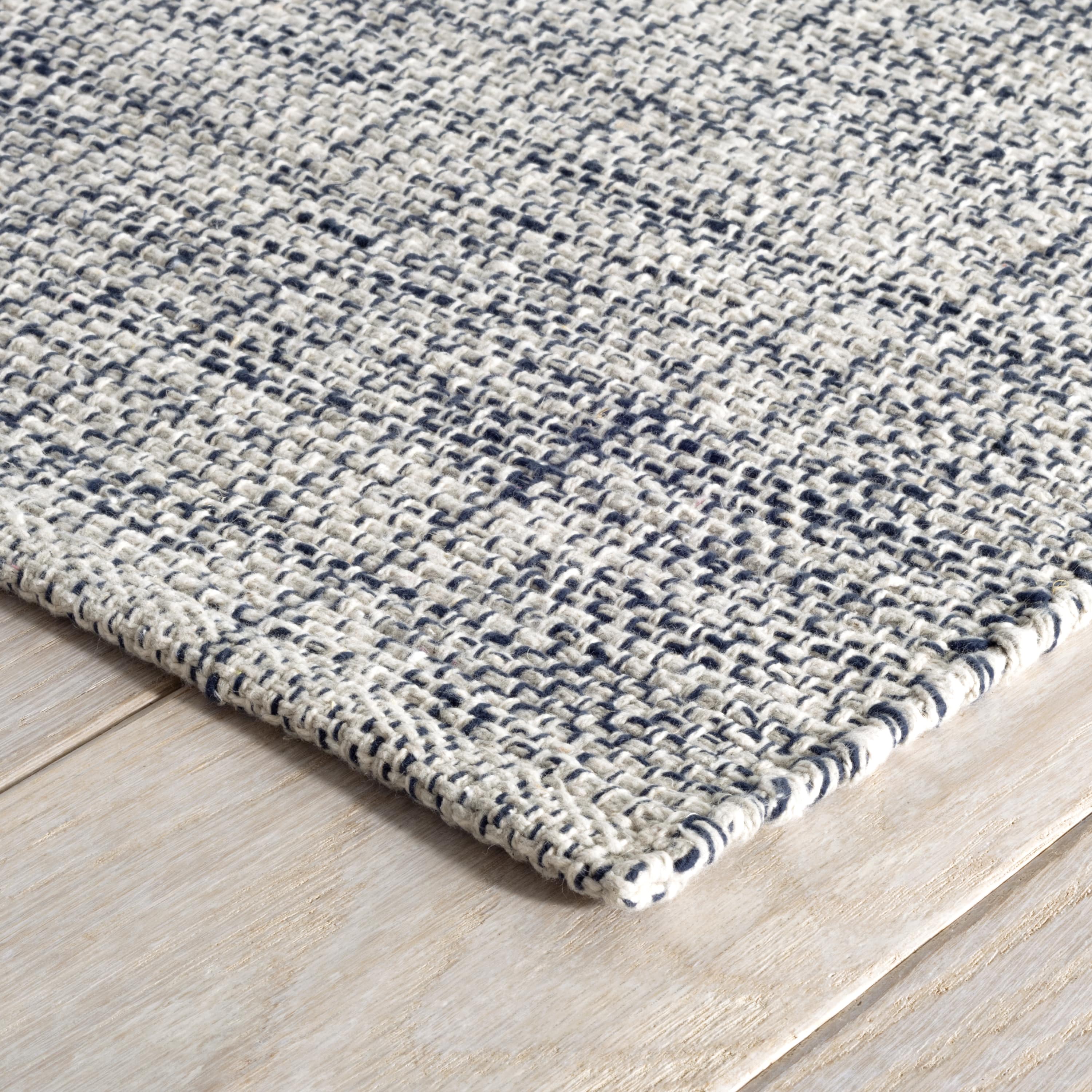 Maine Cottage Marled Indigo Woven Cotton Rug | Maine Cottage¨ 