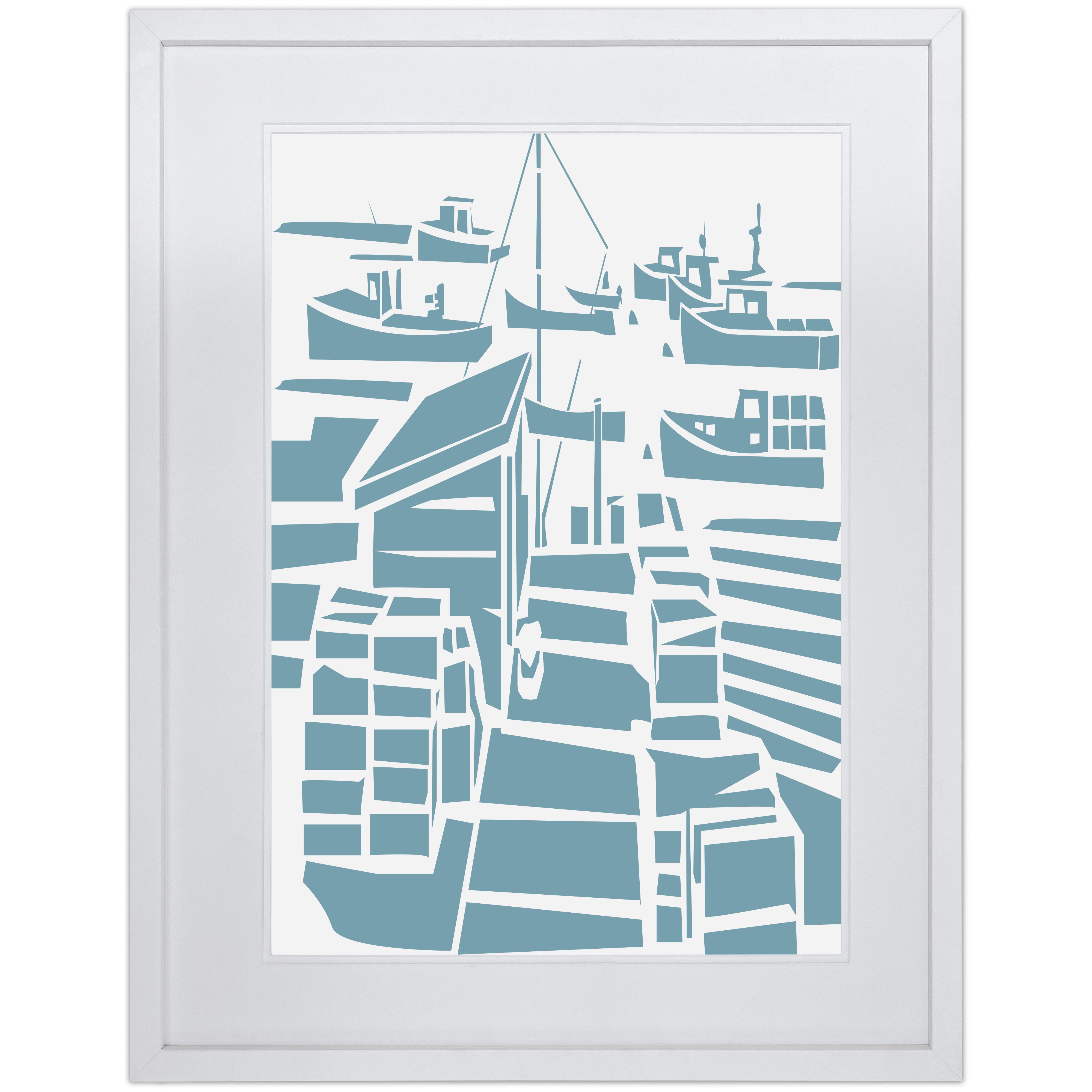 Maine Cottage Harbor Town by Gene Barbera for Maine Cottage® 