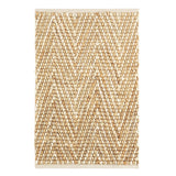 Meghan Ivory/Natural Woven Jute Rug