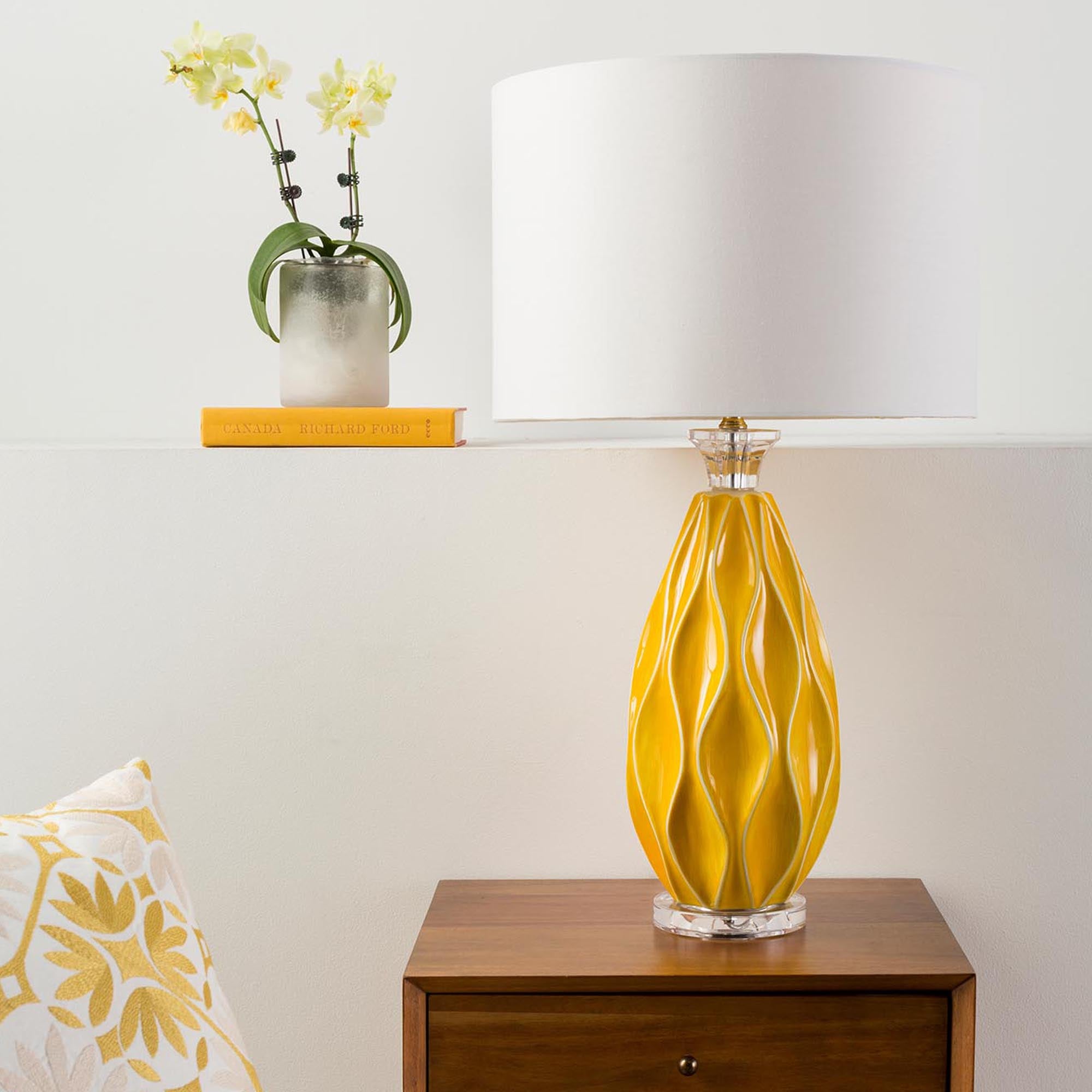 Mustard color lamps outlet