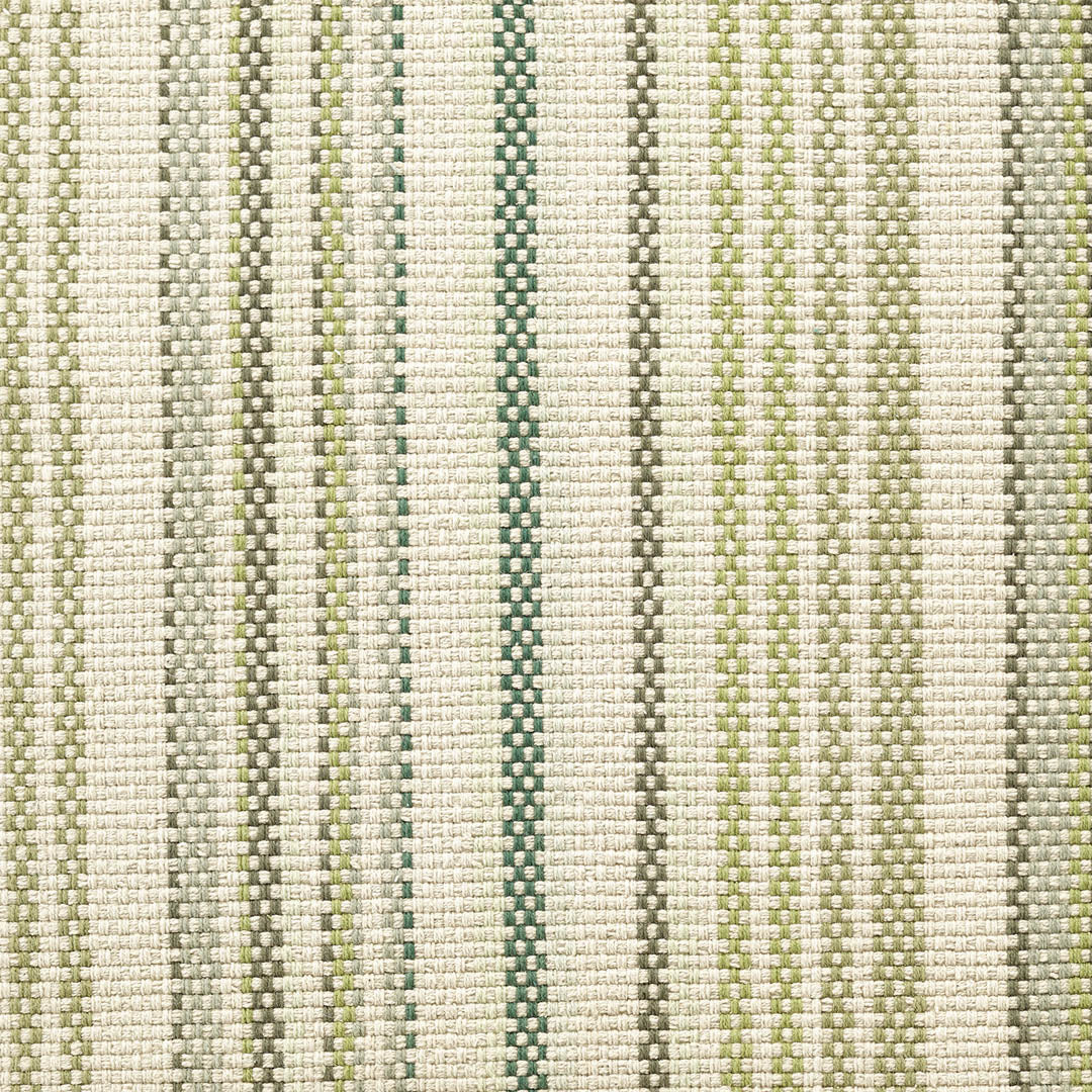 Maine Cottage Oslo Stripe Green Woven Cotton Rug | Maine Cottage¨ 