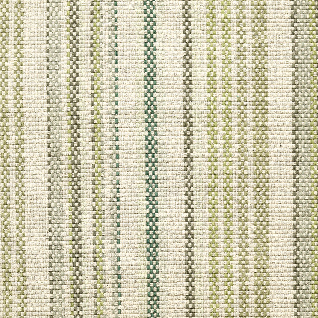 Maine Cottage Oslo Stripe Green Woven Cotton Rug | Maine Cottage¨ 
