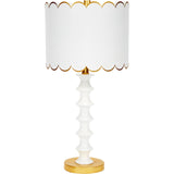 Poppy Table Lamp - White