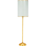 Twistie Buffet Lamp - Coastal Blue