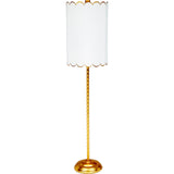 Twistie Buffet Lamp - White