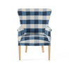 Maine Cottage Checkmate: Denim Fabric By The Yard | Maine Cottage® 