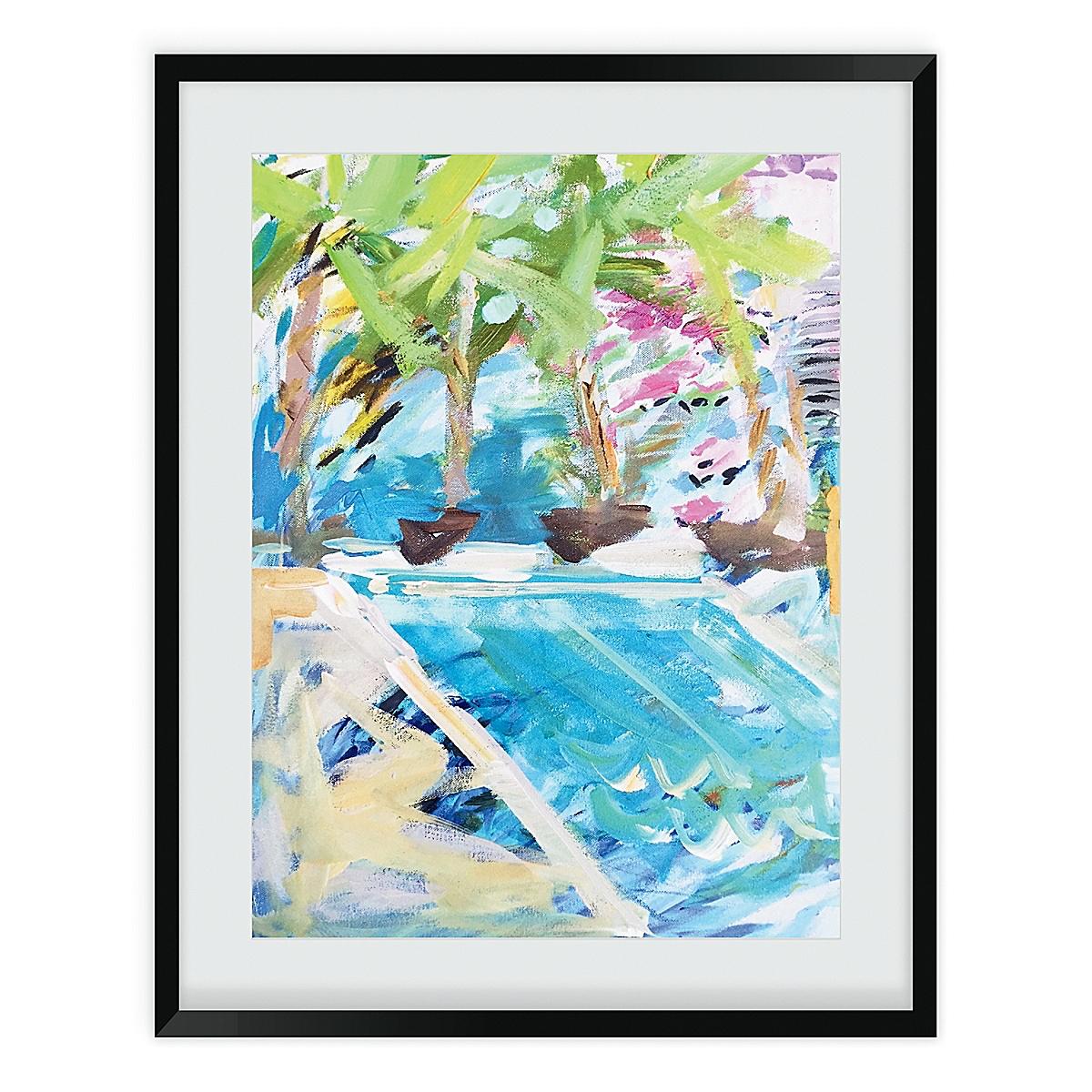 Maine Cottage Abstract Pool by Maren Devine for Maine Cottage® 