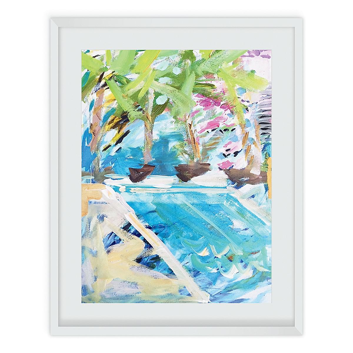 Maine Cottage Abstract Pool by Maren Devine for Maine Cottage® 