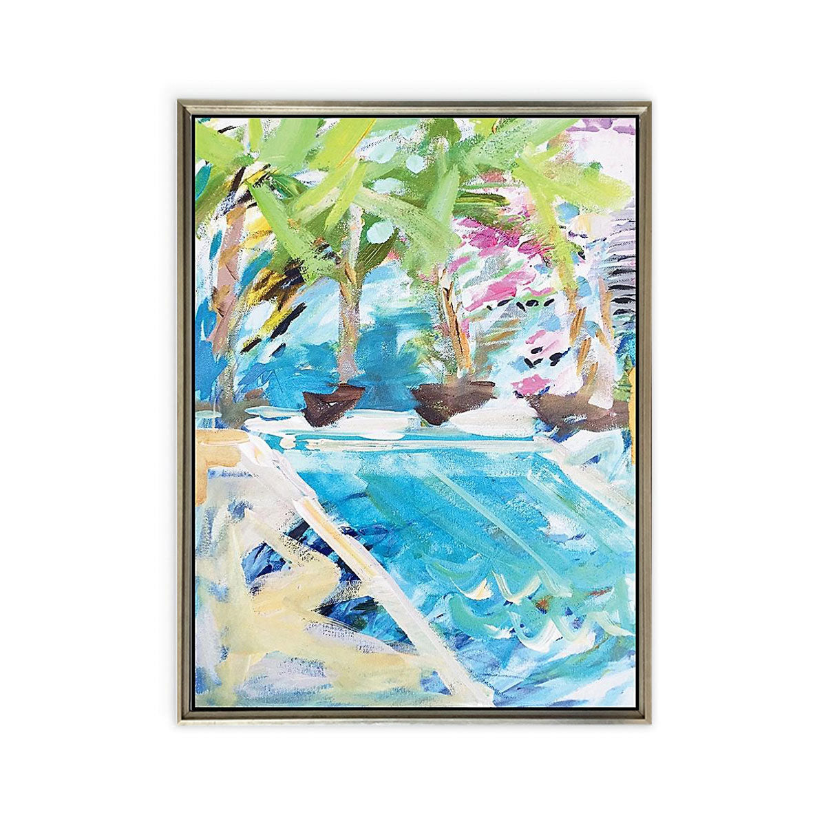 Maine Cottage Abstract Pool by Maren Devine for Maine Cottage® 
