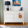 Maine Cottage Colorful Double Dresser | Shaker Style 7-drawer Double Dresser 