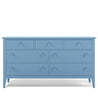 Maine Cottage Addy Double Dresser (65") | Colorful Painted Double Dresser 