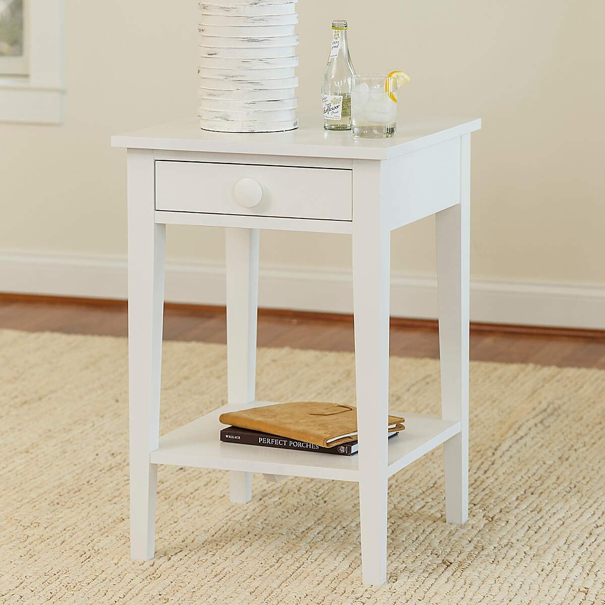 Maine Cottage Addy Side Table with Shelf | Maine Cottage® 