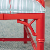 Maine Cottage Barrett Bamboo Arm Chair  | Upholstered Chairs | Maine Cottage® 