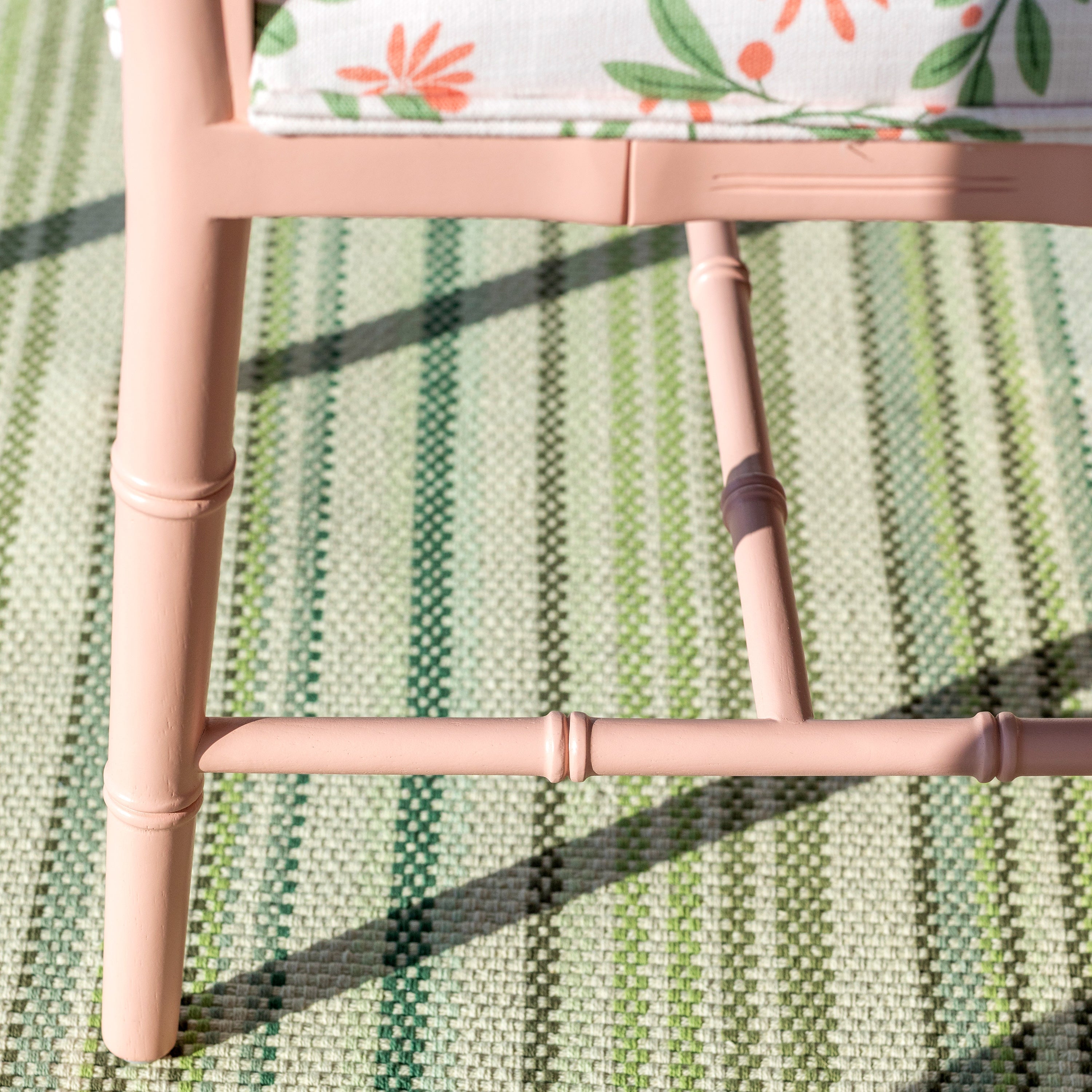 Maine Cottage Barrett Bamboo Dining Chair  | Upholstered Chairs | Maine Cottage® 