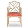 Maine Cottage Barrett Bamboo Arm Chair  | Upholstered Chairs | Maine Cottage® 