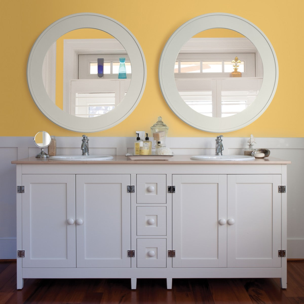 Maine Cottage Big Round Bay Mirror by Maine Cottage | Where Color Lives 