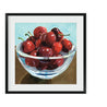 Maine Cottage Bowl of Cherries Painting | Framed Cherry Wall Art for Your Home 