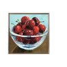 Maine Cottage Bowl of Cherries Painting | Framed Cherry Wall Art for Your Home 