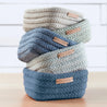 Maine Cottage Braided Sunbrella Catchall Basket | Maine Cottage® 