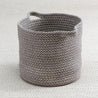 Maine Cottage Braided Wool Basket - Houndstooth | Maine Cottage® 