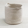 Maine Cottage Braided Wool Basket - Stripe | Maine Cottage® 