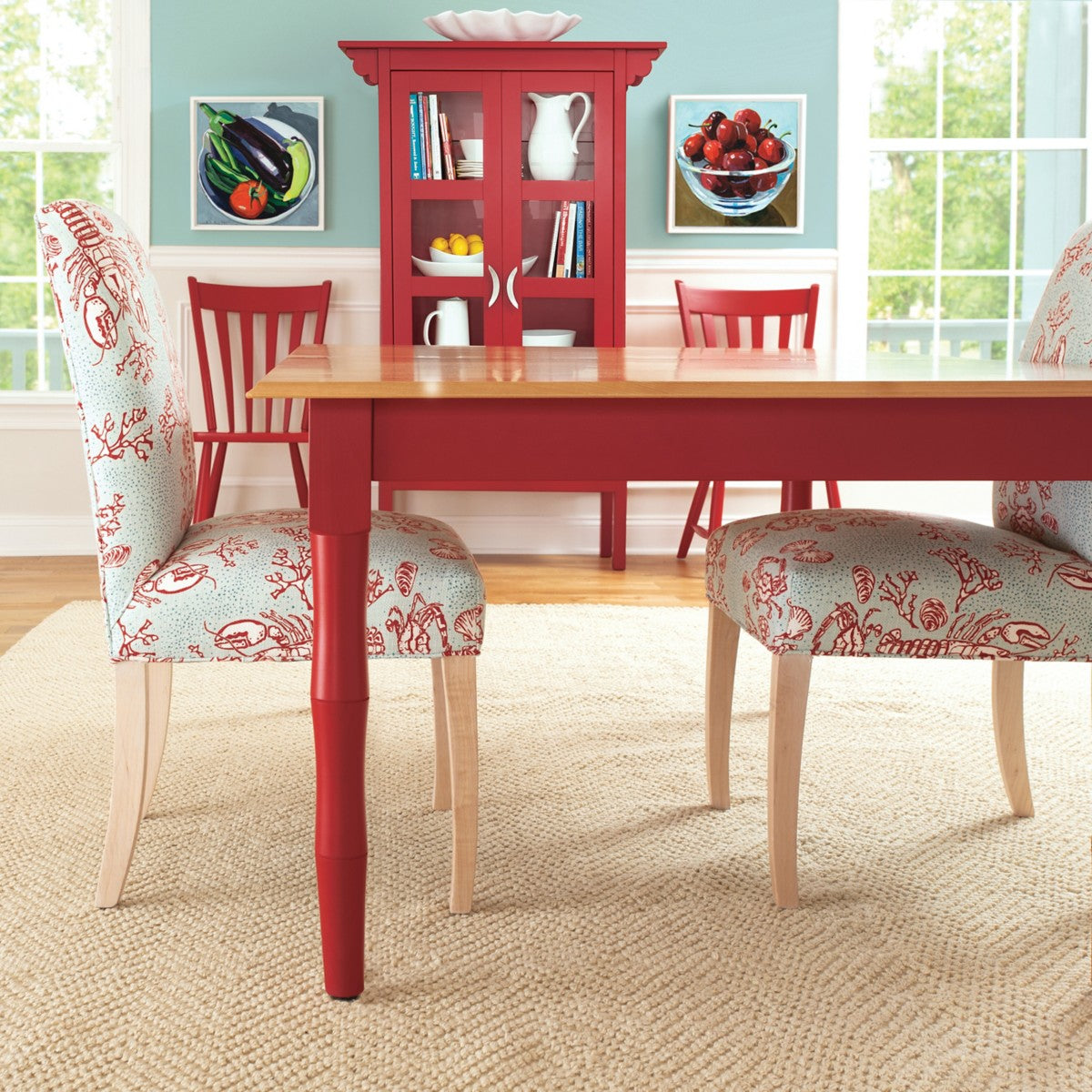 Maine Cottage Breakers Extension Dining Table - Cherry Top | Maine Cottage® 