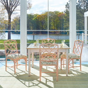 Maine Cottage Barrett Bamboo Dining Chair  | Upholstered Chairs | Maine Cottage® 