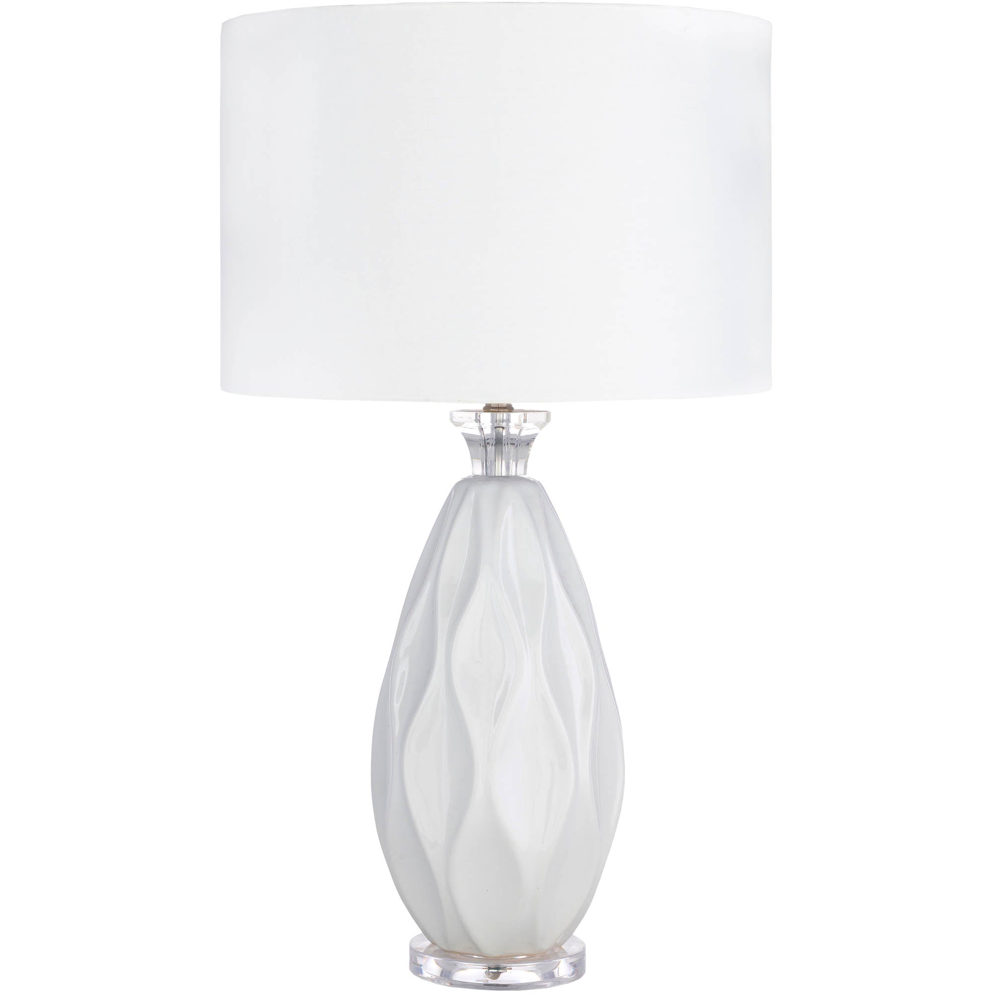 Maine Cottage White Geometry Table Lamp | Maine Cottage® 