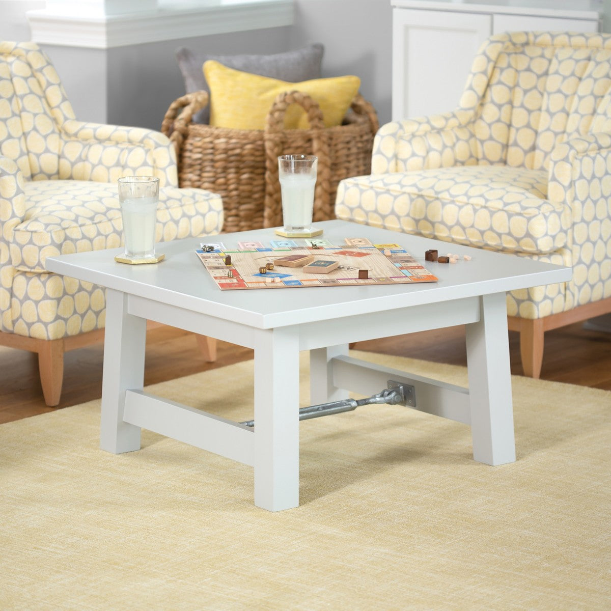 Maine Cottage Cable Lock Coffee Table by Maine Cottage | Where Color Lives 