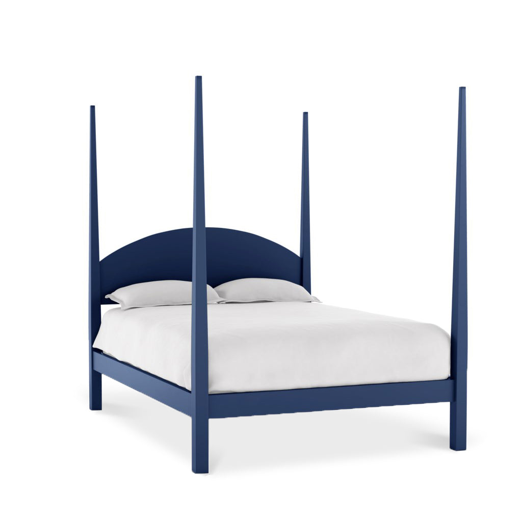 Maine Cottage Calvin Four Poster Bed Frame | Colorful Bed Frame with Posts 